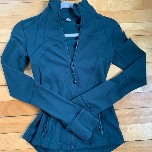 lululemon athletica Tops - Lululemon define jacket in a dark lagoon blue